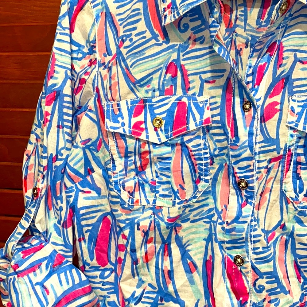 Lilly Pulitzer - Red Right Return Pattern - image 3